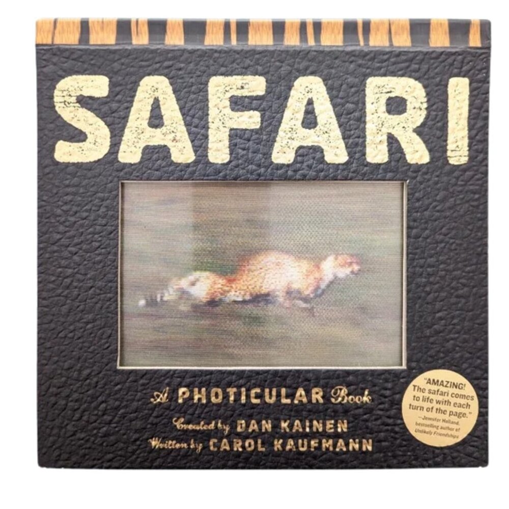 Safari: A Photicular Book by Kainen and Kaufman - Animated Jungle Book Hardcover